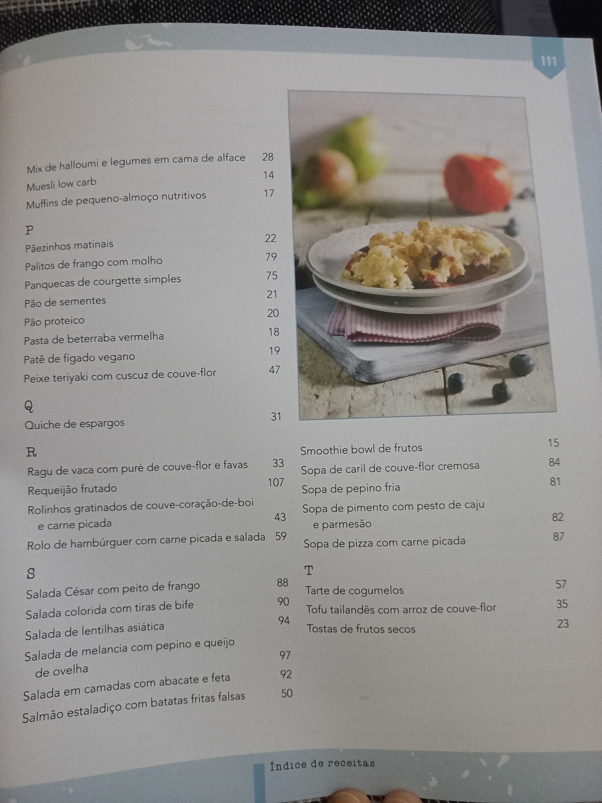 Livro Low Carb alimentação saudável