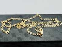 Złoty Łańcuszek Pancerka 585 Cechowany 2,7 mm 50 cm