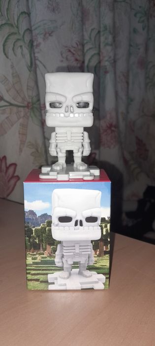 майнкрафт іграшка скелет