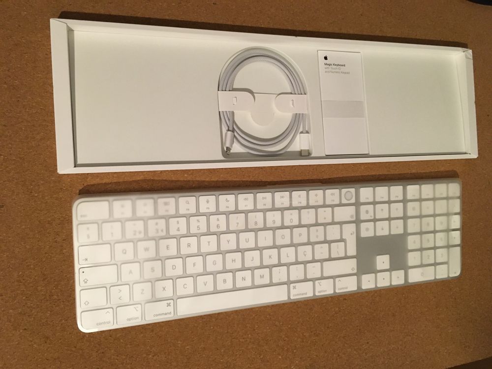 Magic keybord touchId (teclado nunerico)