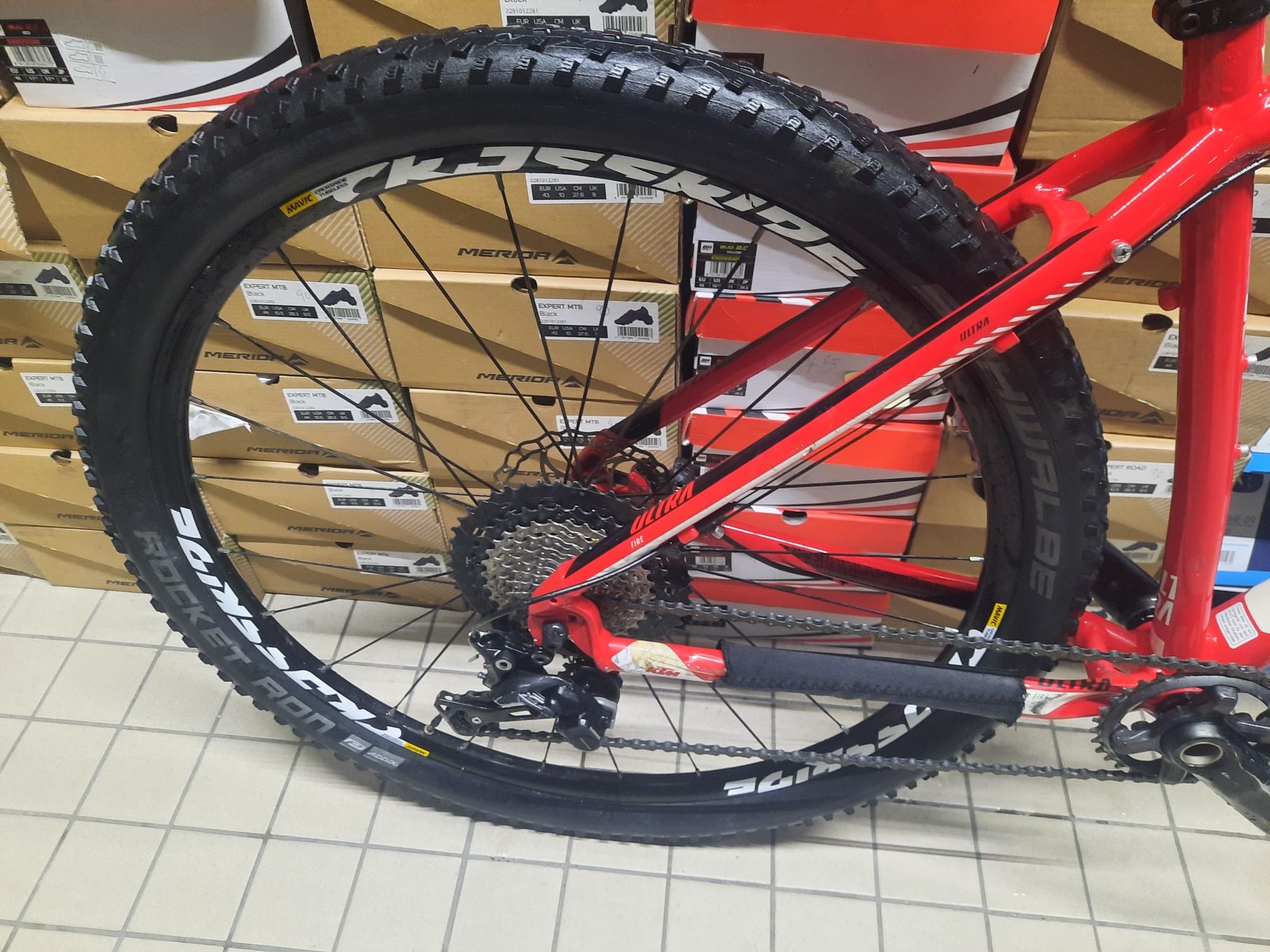 Ktm ultra 29 com reba xt e crossride L