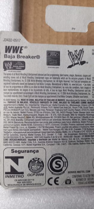 Baja breaker wwe hot wheels