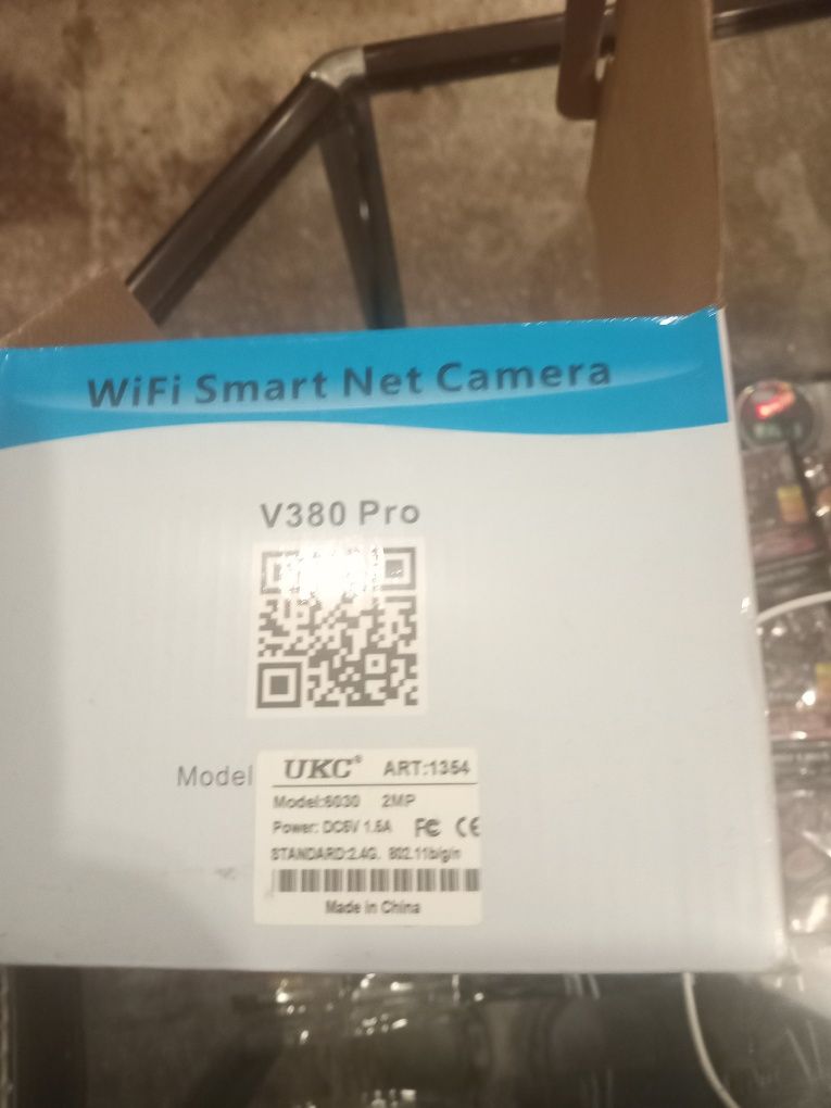 Камера видеонаблюдения WIFI Smart Camera Q5S-2.0MP V380 PRO 
 Опис:
Ка
