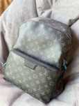 Кожаный люксовый рюкзак Louis Vuitton, шкiряний рюкзак Луи Витон