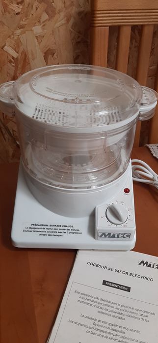 Cozedor a vapor eléctrico