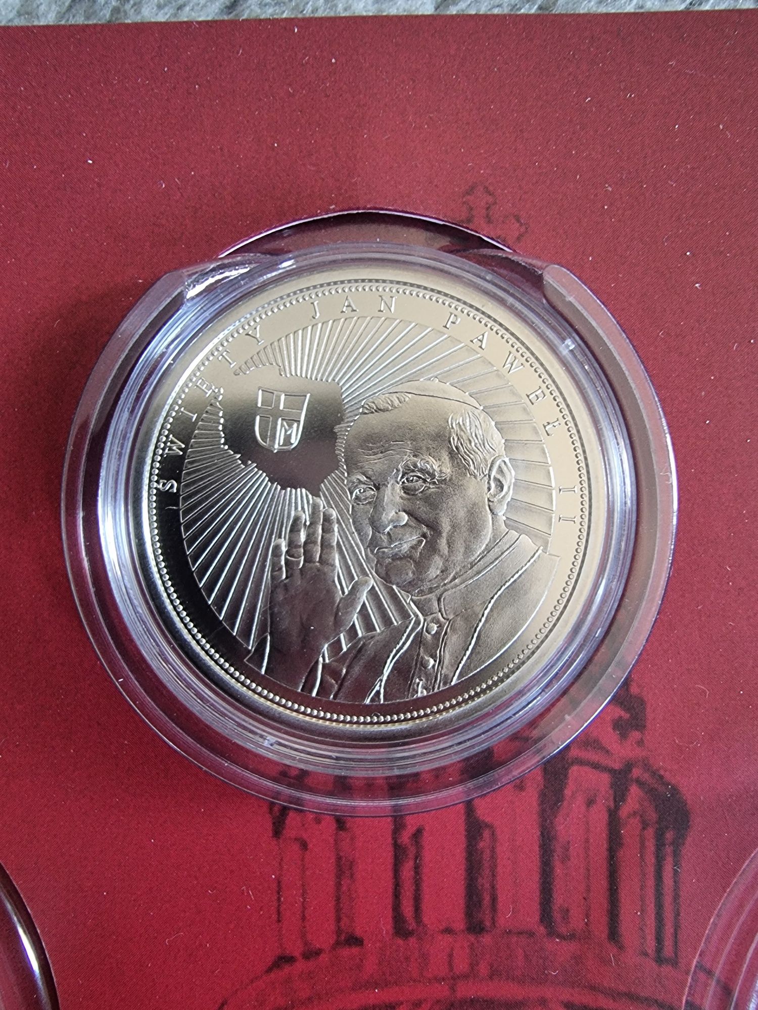 Moneta 100 lat Jana Pawła 2