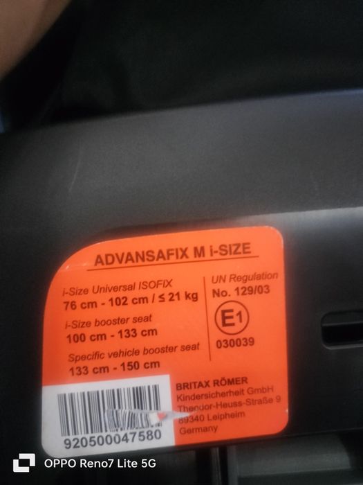 Firmowy Fotelik samochodowy Britax Romer