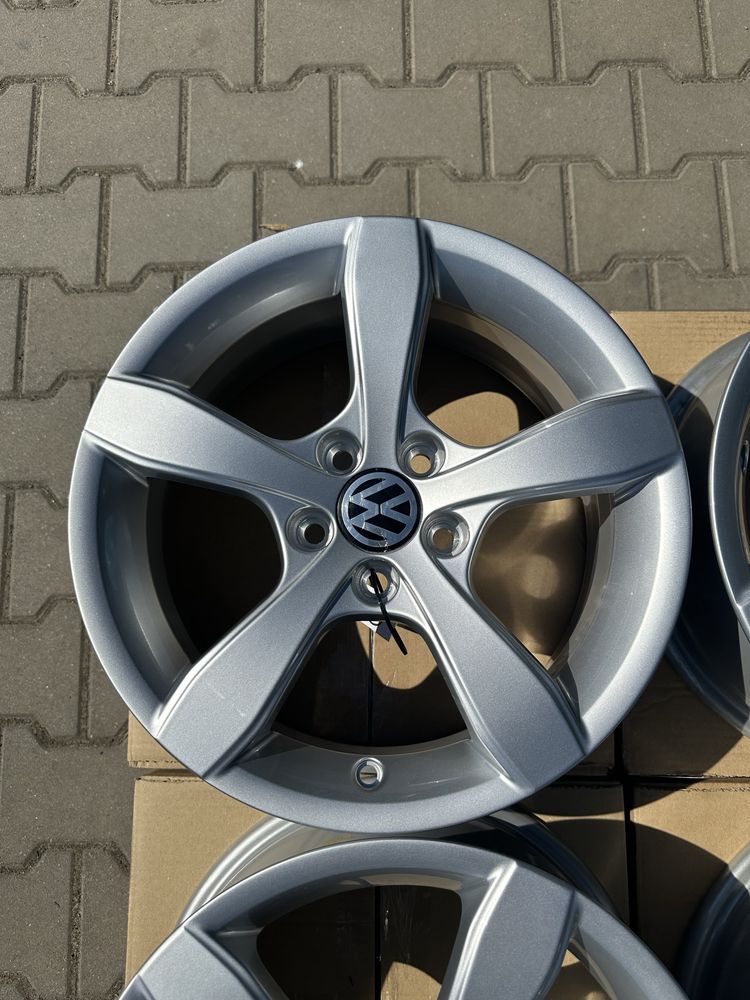 5x100 et29 6j x 15" vw golf polo t-cross nowe komplet