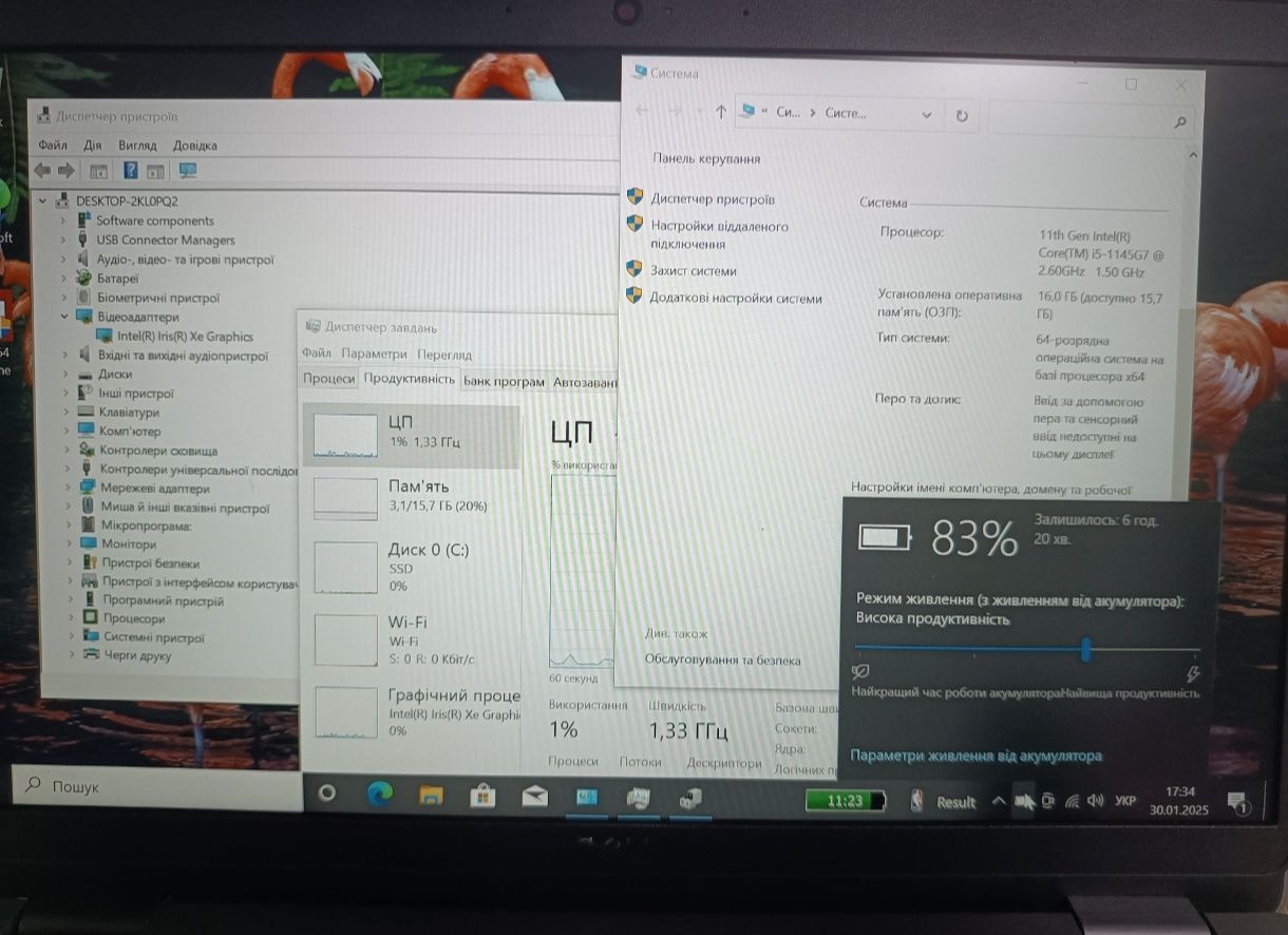 Ноутбук DELL, вітринний зразок, новий