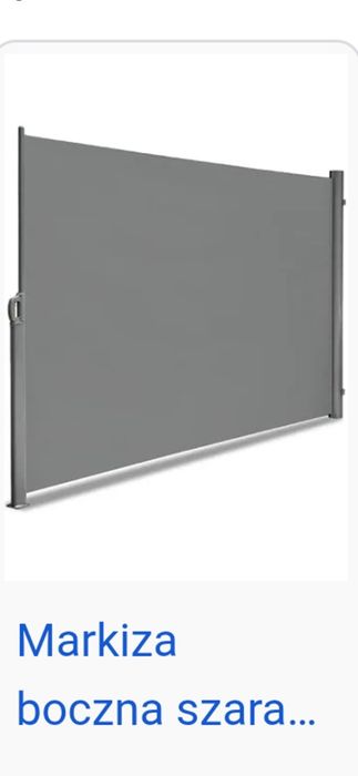 Markiza Roleta tarasowa   185x300