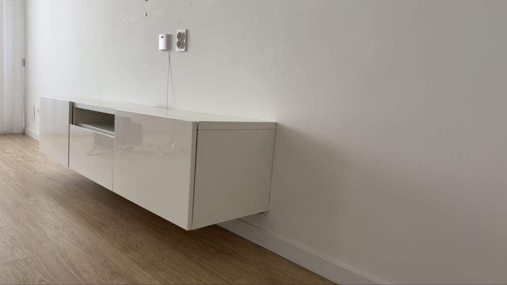 Móvel TV branco BESTÅ IKEA