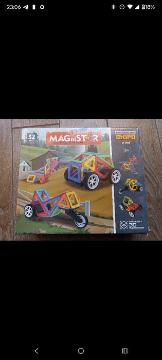 Магнітний конструктор Limo Toy (32 штук)