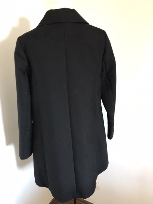 Czarny płaszcz h&m