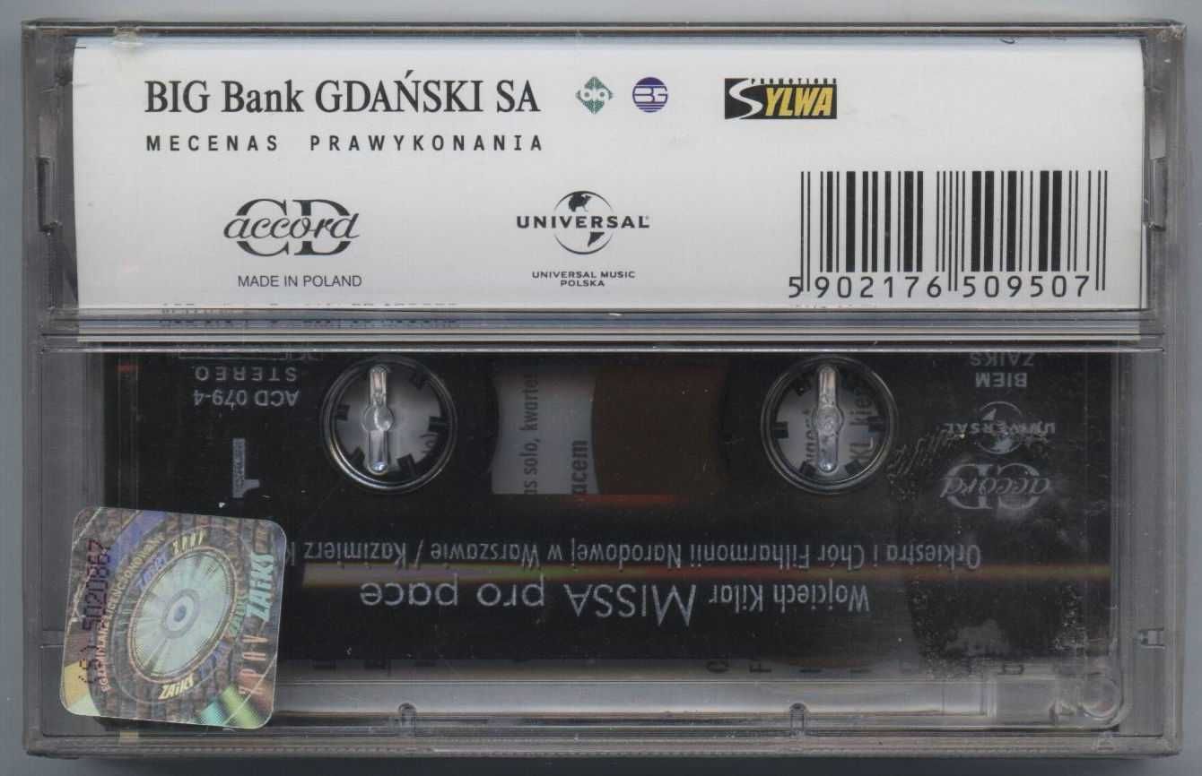 Wojciech Kilar - Missa pro Pace - kaseta magnetofonowa