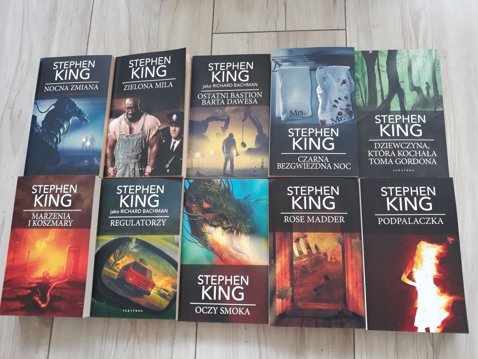 Zestaw książek Stephen King