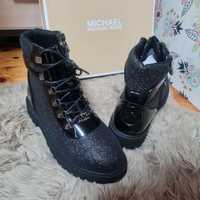 Michael Kors botki madeline kim buty zimowe sztybety kozaki r. 37 brok