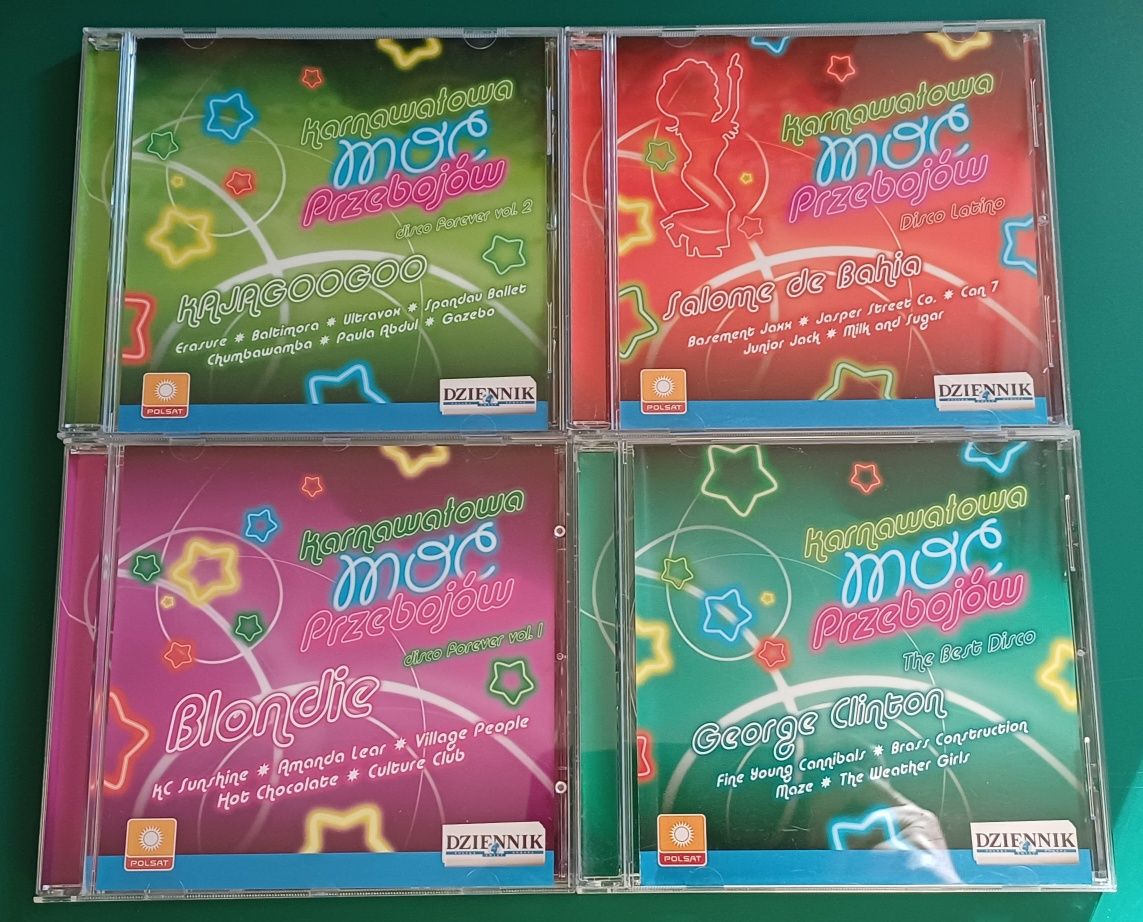 Karnawałowa moc Przebojów * Disco latino forever 1/2 the best  4 CD