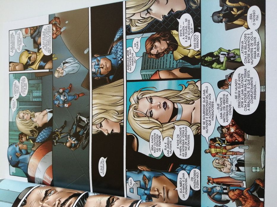 Dinastia de M - X-Men e Vingadores - Heróis Marvel Série II