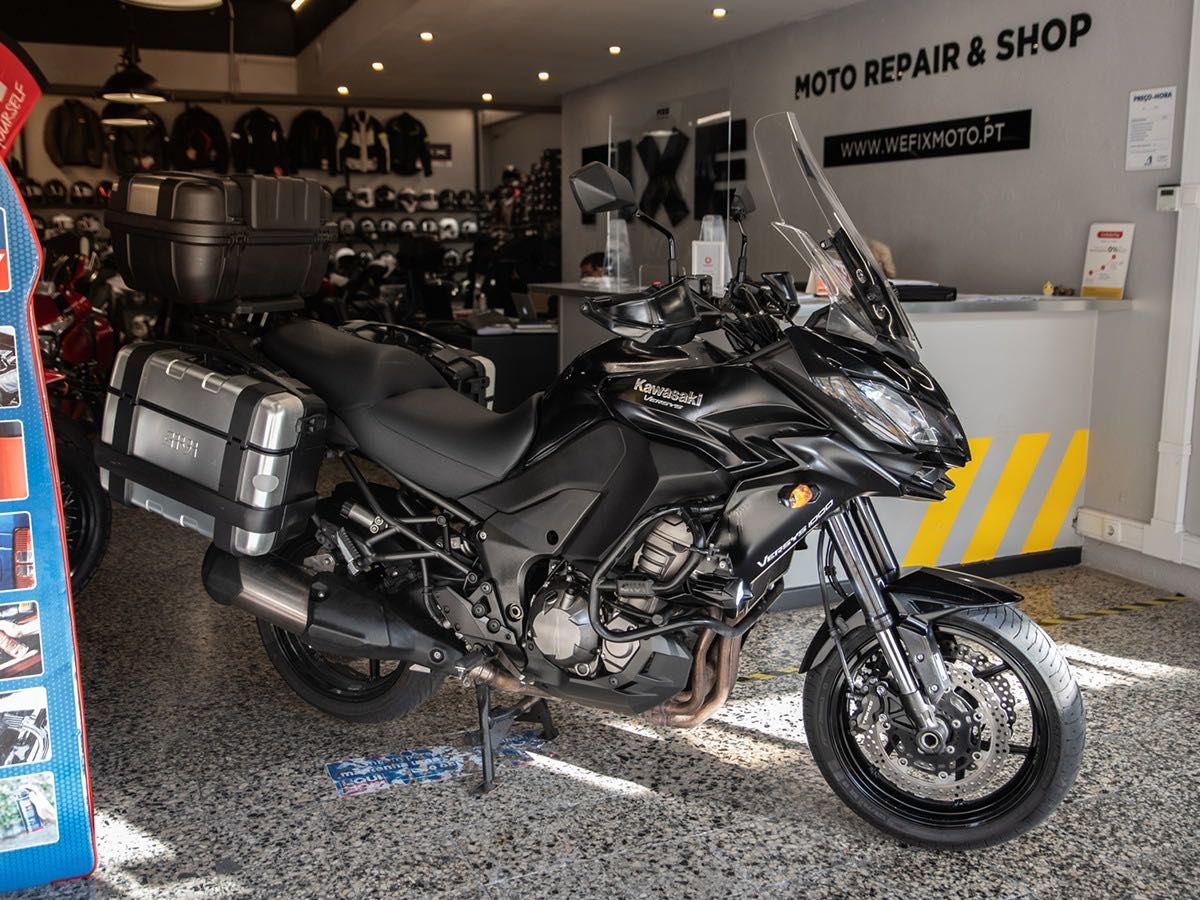 Kawasaki Versus 1000 de 2015 Optimo estado, ABS, CrashBars, Malas Givi