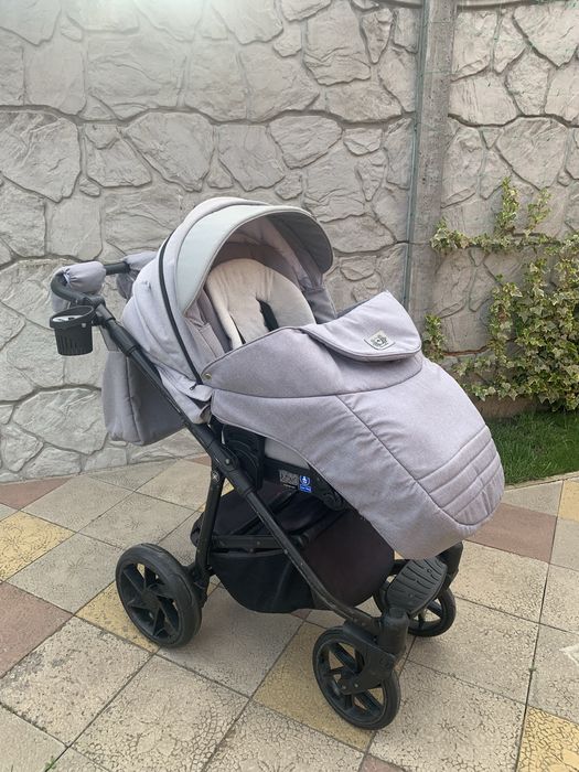 Коляска Аdamex 2 в 1 (люлька+прогулянковий блок)