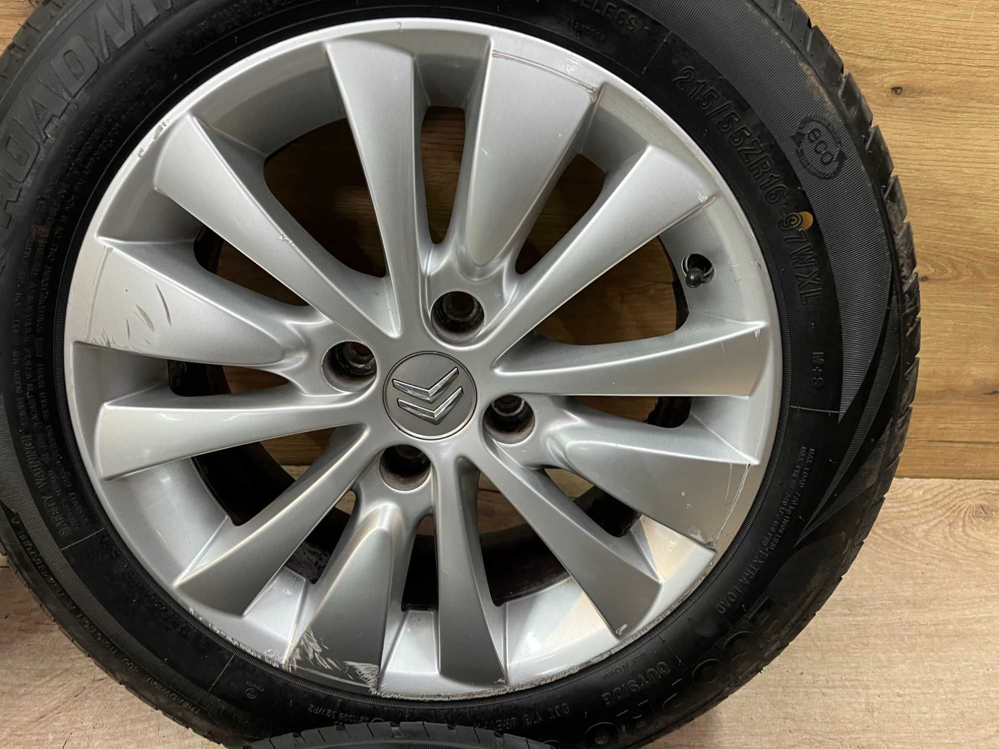 Koła komplet kół felgi Citroen C4 C4 Picasso C5 215/55/R16