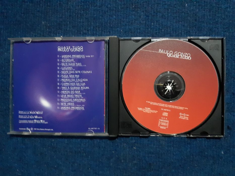 CD Paulo Gonzo-Quase Tudo 1997