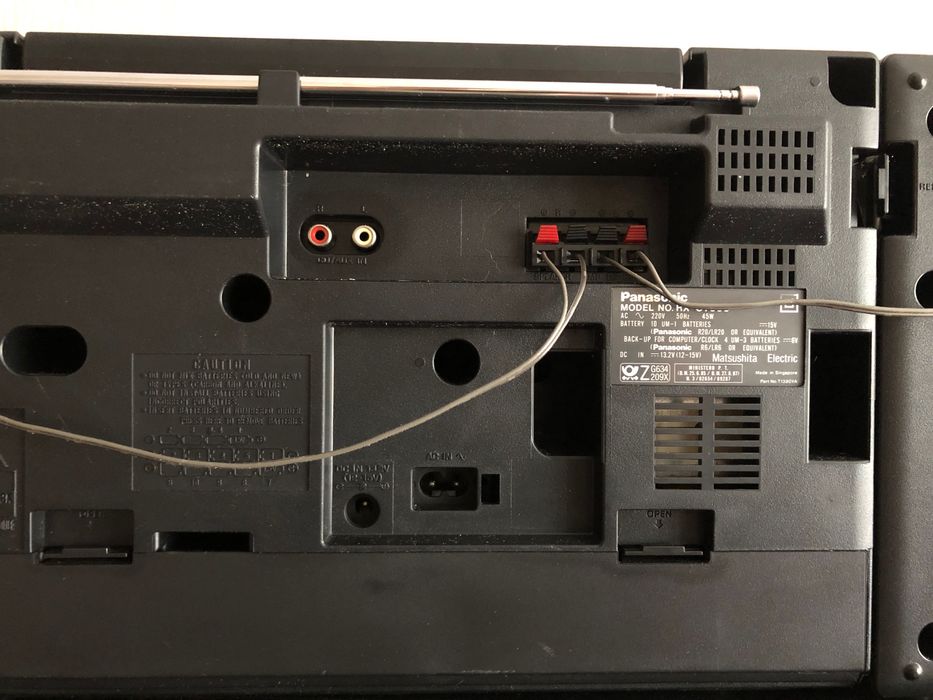 Panasonic RX CT900. Вход AUX