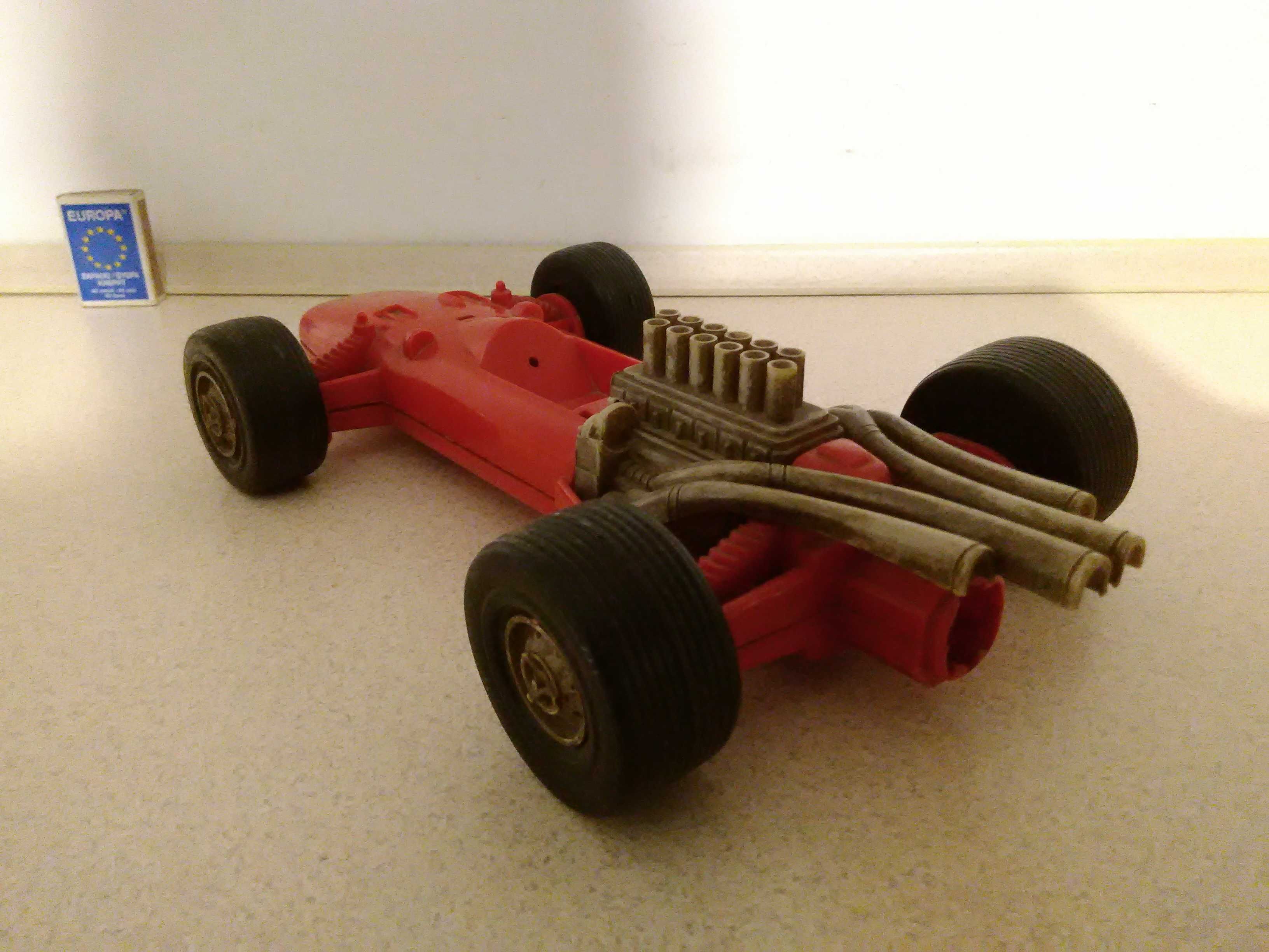 stara zabawka PRL auto retro Formuła 1 Ferrari Made i. Western Germany