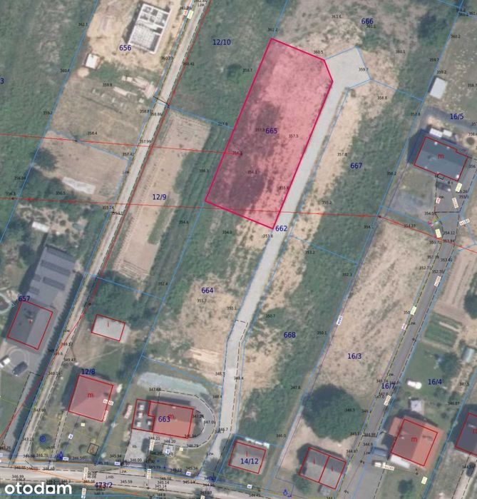 Działka budowlana Owczary, gmina Zielonki