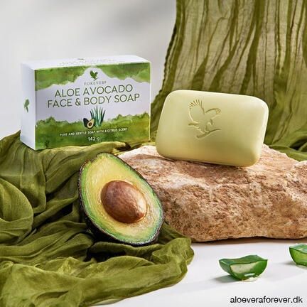 Sabonete Forever® Aloe Avocado Face & Body Soap- Abacate.