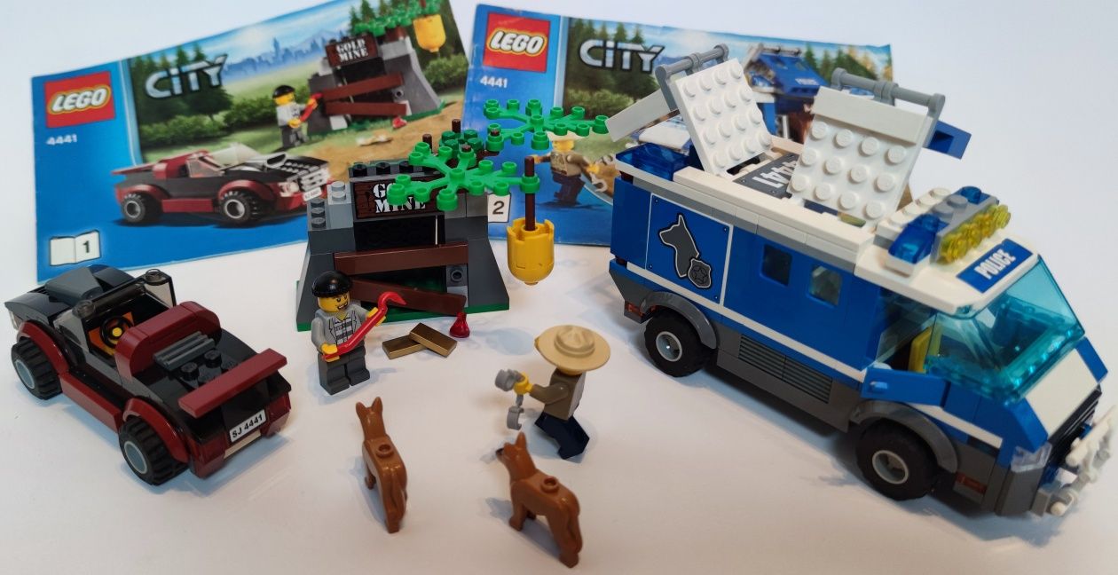 Klocki LEGO City 4441 - Samochód dla psów policyjnych