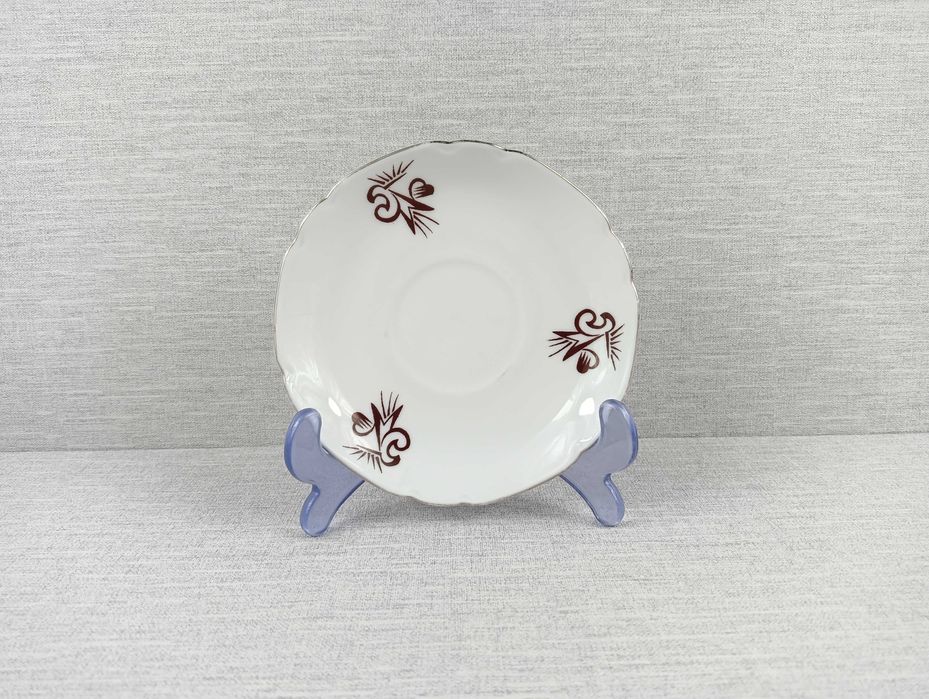 Porcelana 2 x duo cukiernica mlecznik Victoria China Czechoslovakia