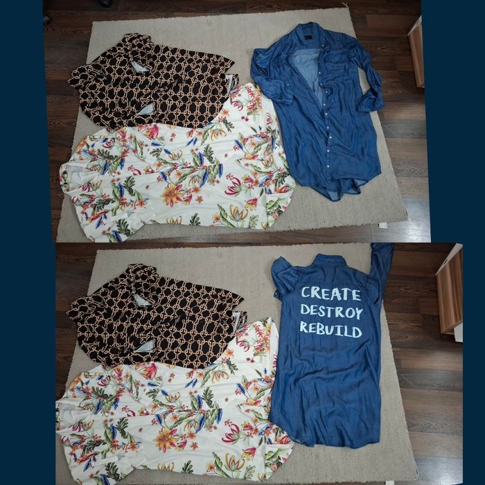 Odzież paka L/40-42 spodnie bluzka koszula dres