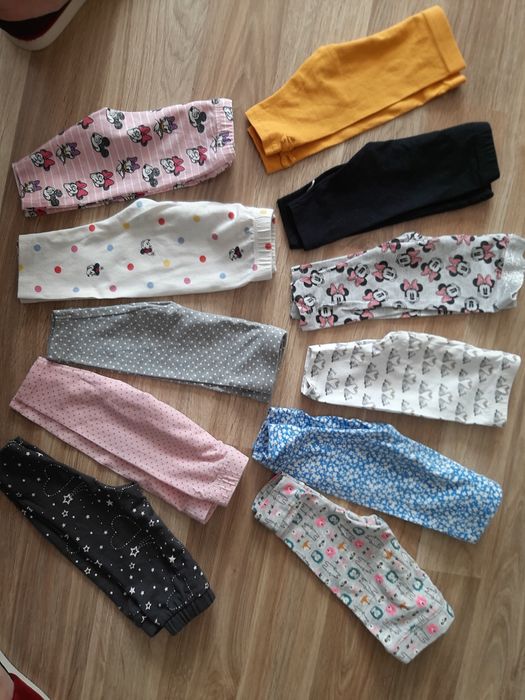 Leginsy dziewczęce rozm od 0-3mies