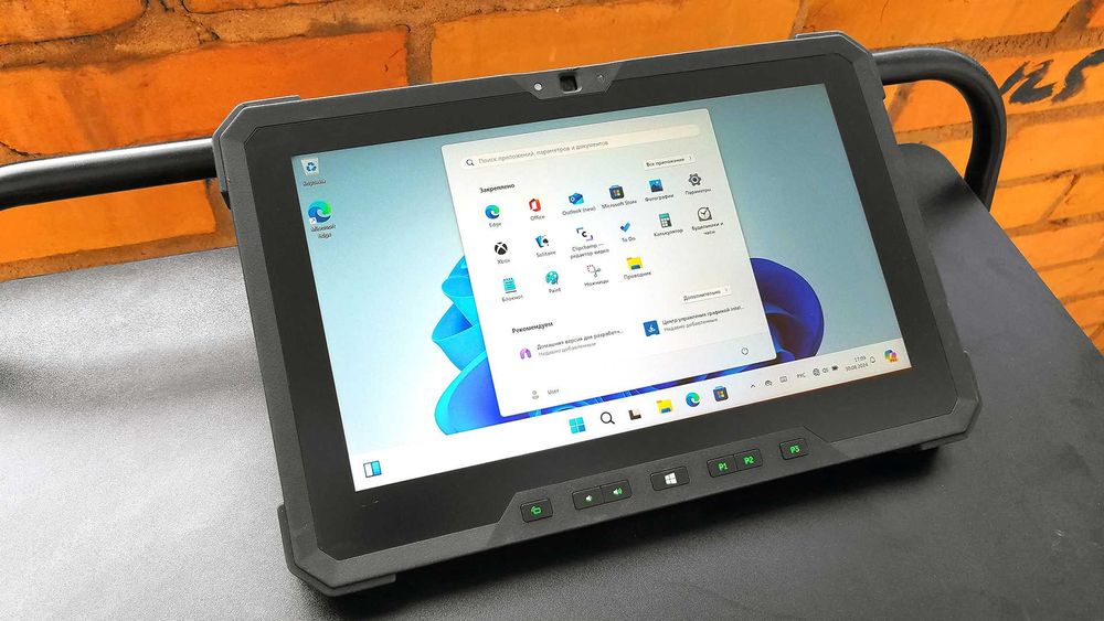 Защищенный планшет Dell 7212 Rugged, 12"/i5-7300U/8GB/256GB/GPS/IP65