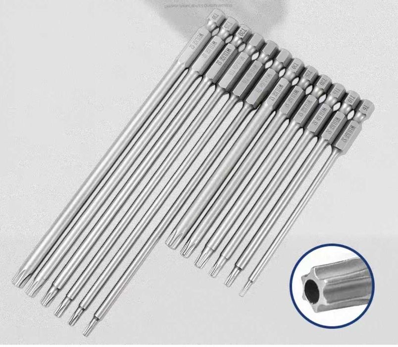 набір біт torx 50мм 11шт набор бит біта torx біта торкс бита