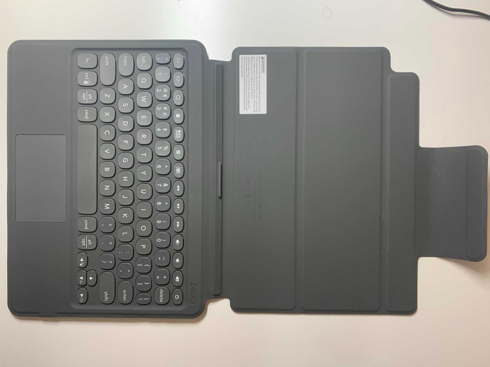 Etui z klawiaturą ZAGG PRO KEYS trackpad Ipad 10.2" 7/8/9th Jak nowe