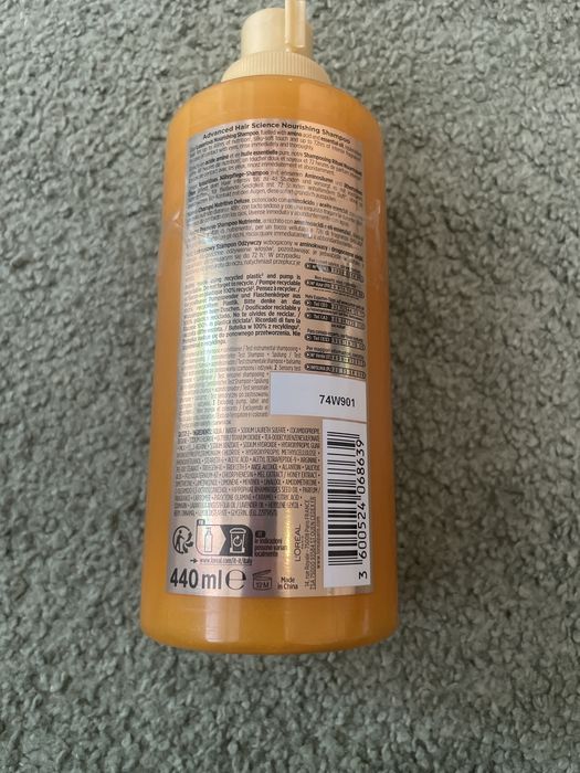 Loreal advanced hair science 440ml odżywczy szampon włosy suche 1507