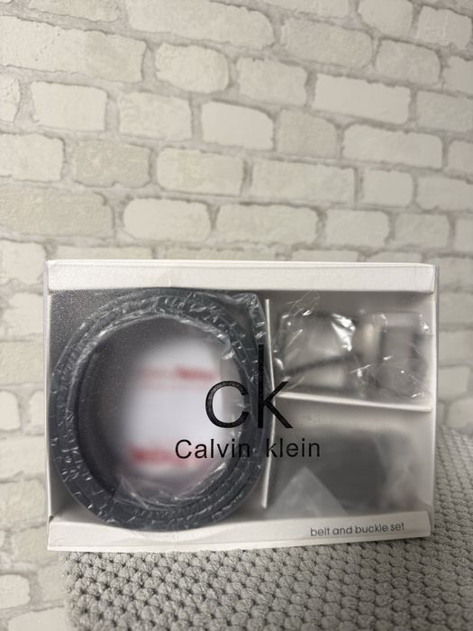 Подарунковий набір чоловічий ремінь Calvin Klein