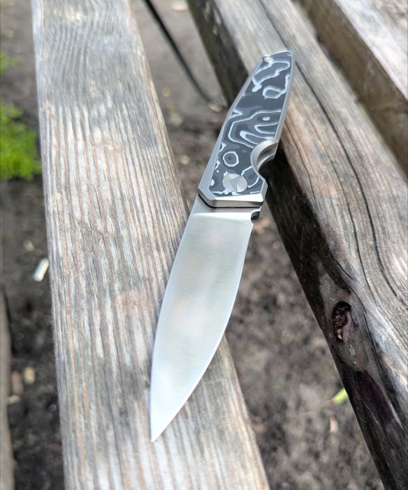 Ніж складний Ferramonster Urbangrip m390, titanium