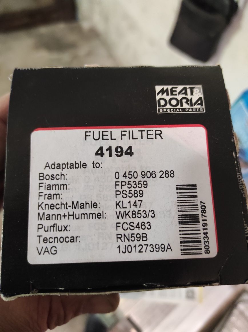 Filtr Fiat 4194 Fuel Filter