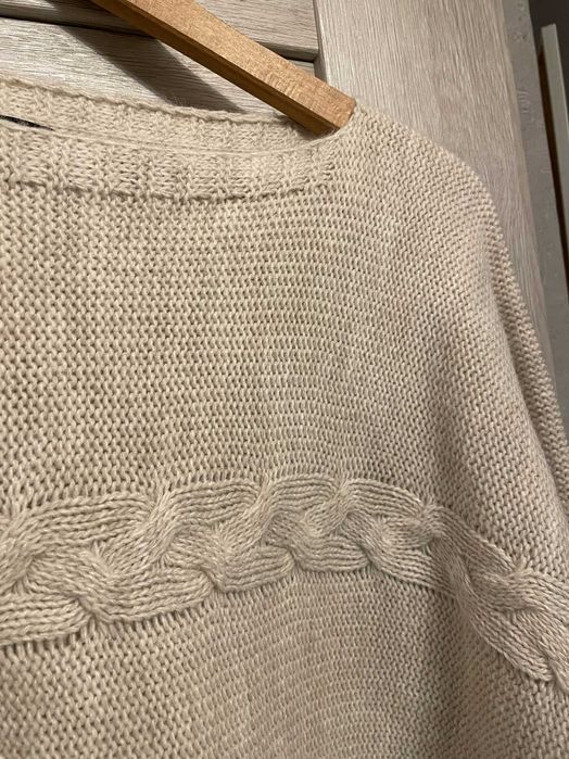 Sweter Massimo Dutti r. M wełna moher