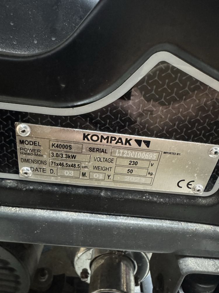 Gerador monofasico a gasolina de 3kw com