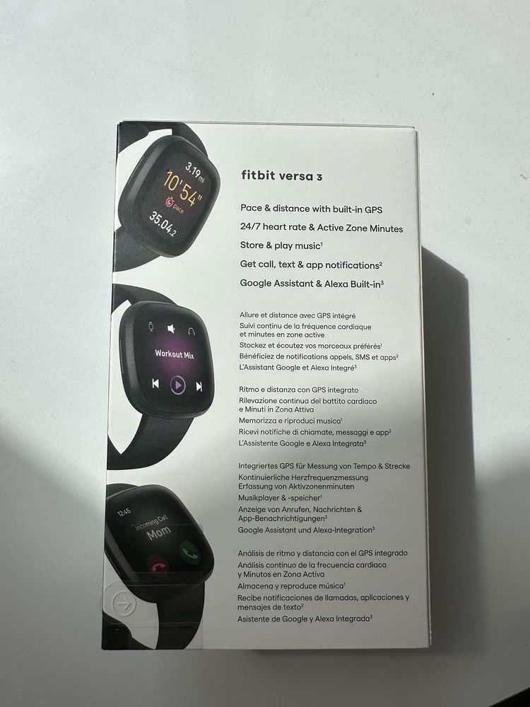 Smartwatch fitbit versa 3