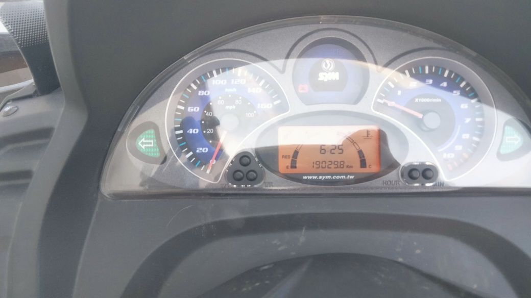 Sym gts 125 com 20.000kms