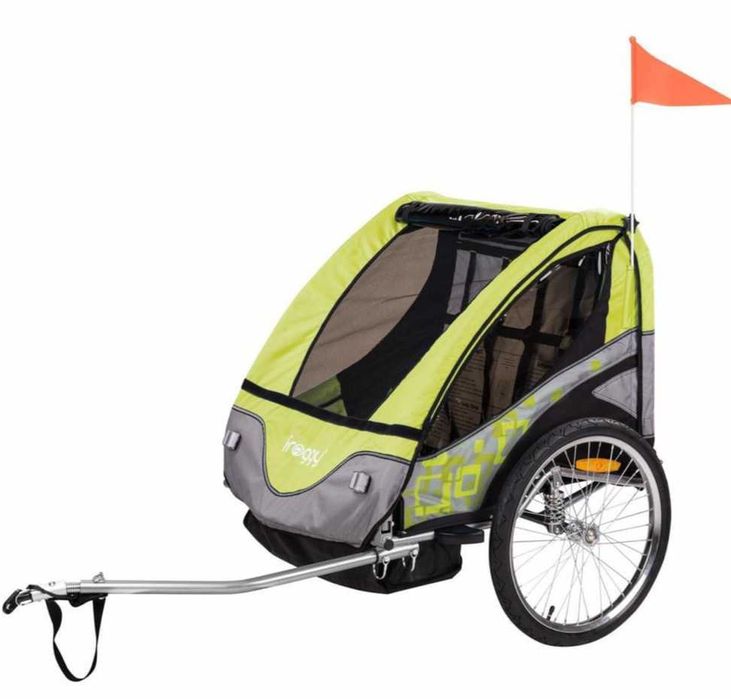 Przyczepka rowerowa 2 osobowa FROGGY