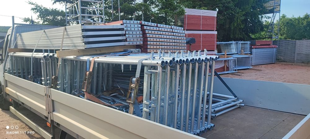 Rusztowania elewacyjne Plettac nowe 306m2