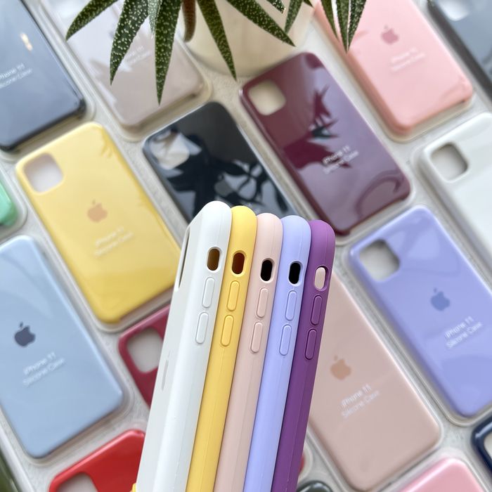 Чохол Silicone case для iPhone 11 та інші моделі | Чехол на Айфон 11