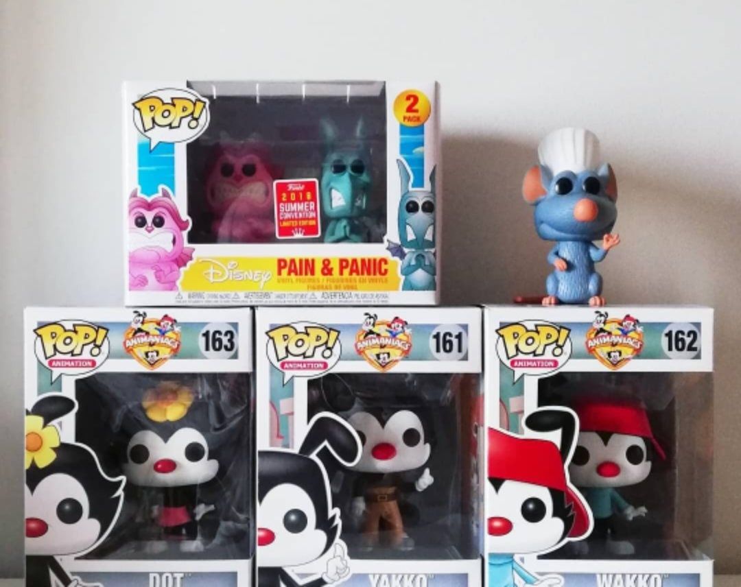 Disney Funko Pop wakko animaniacs , pain and panic hércules