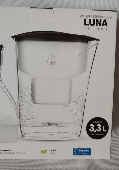 Dzbanek filtrujący Dafi LUNA 3,3 l + 2 wkłady Unimax